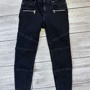 All Saints Biker Cropped Jeans